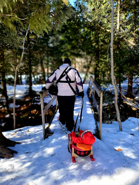 Senderismo es invierno
