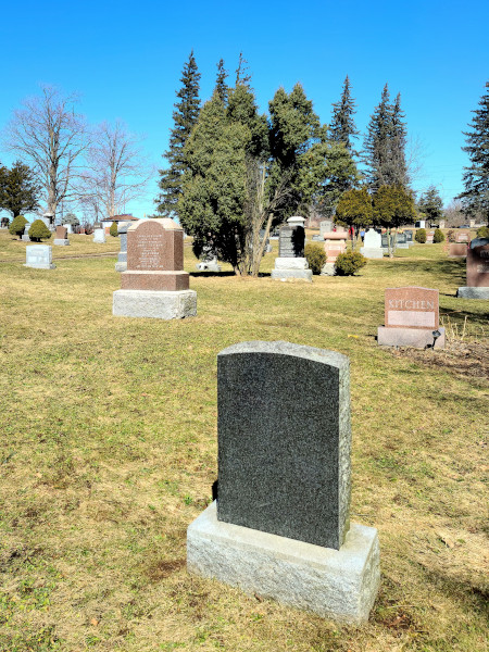 Cementerio en Milton