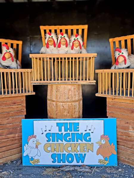 Espectaculo animado de animales de granja