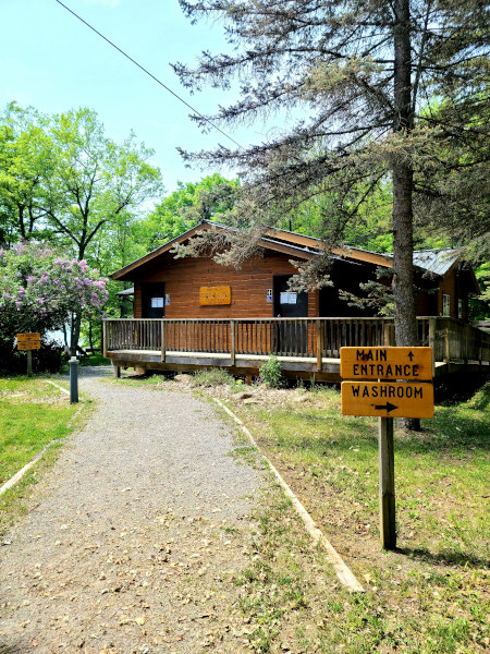 Centro interpretativo en Foley Mountain Conservation Area