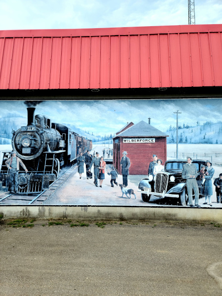 Wilberforce Train Mural