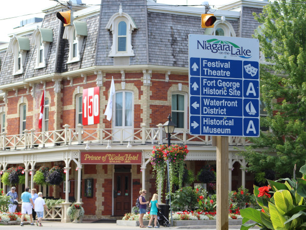 Prince of Wales es el hotel más popular en Niagara-on-the-Lake