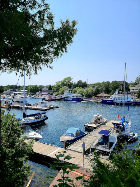 Marina en el pueblo de Tobermory