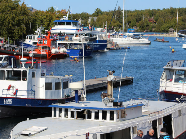Marina en el pueblo de Tobermory 