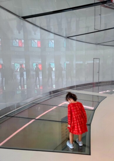 Piso de cristal de la Torre CN